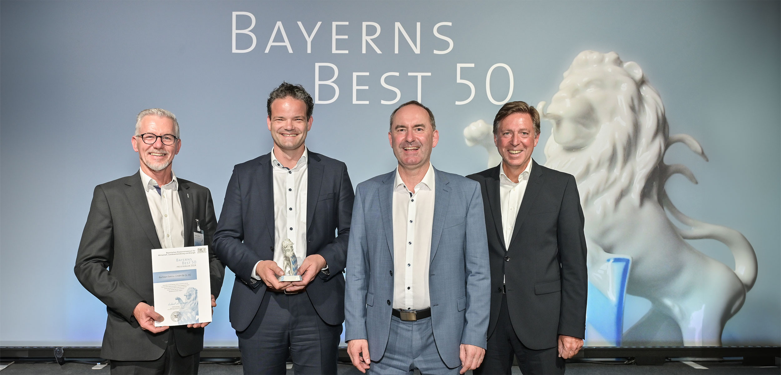 We were awarded with the BAYERNS BEST 50 prize