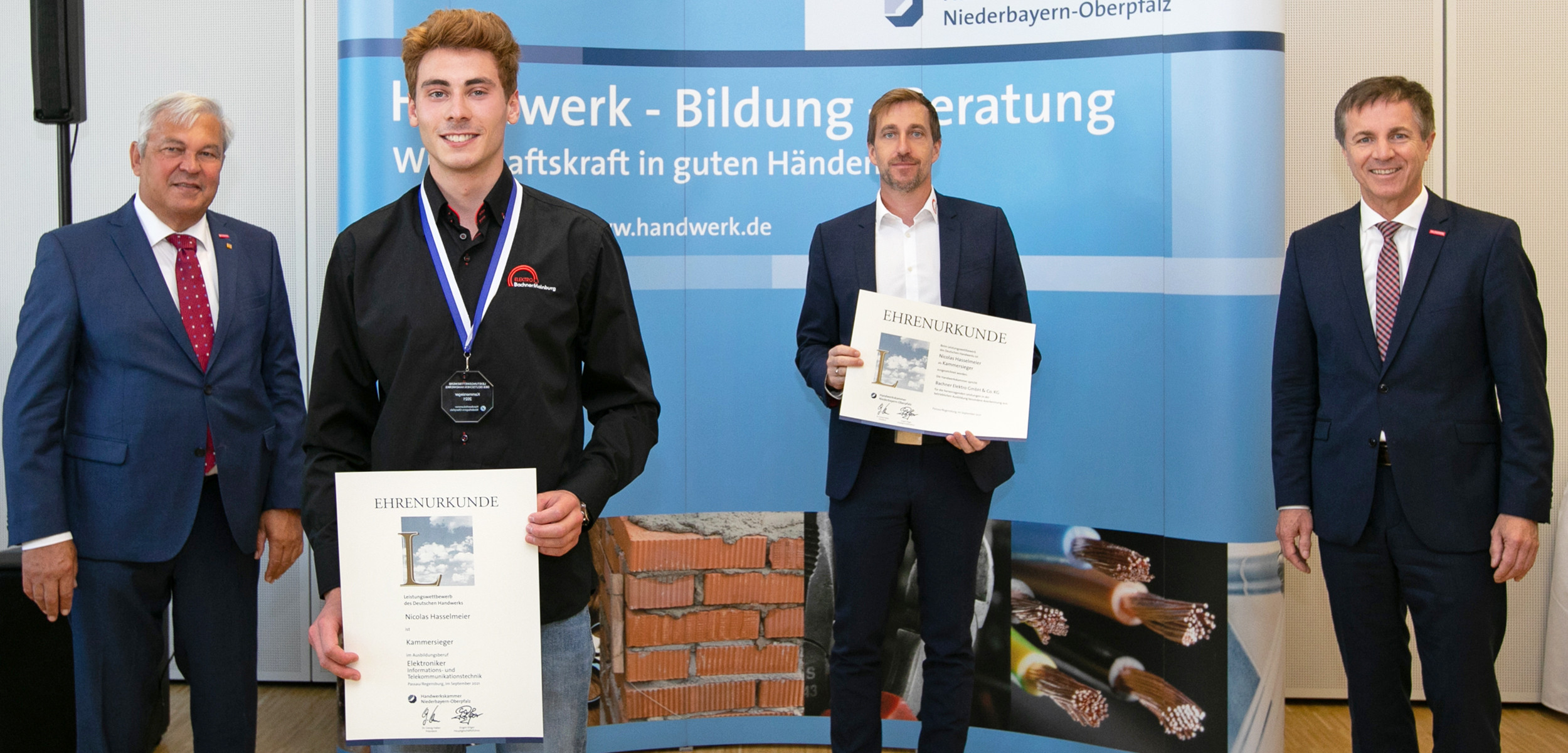 Congratulations! Nicolas Hasselmeier is the Chamber of Trades winner