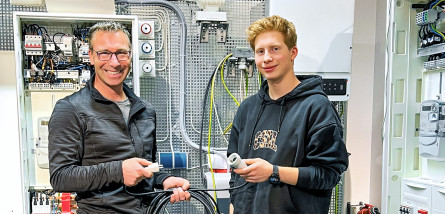 Father and son duo at the Bachner Group