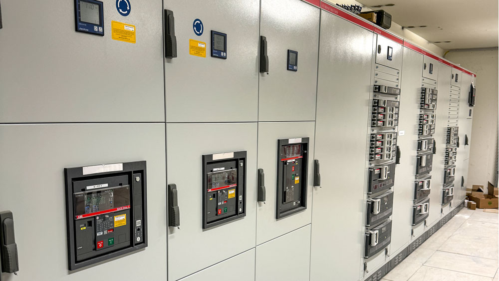 Gebäudehauptverteiler der Willy-Brandt-Gesamtschule